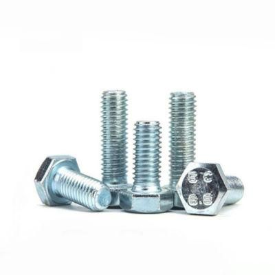 M10*1.5*62 DIN-933 M6-1.0 X 16 mm Class 10.9 M16 1/2-20 X 2&quot; 5/16-18 X 2 Full Thread Zinc Coating Plated Hex Bolt