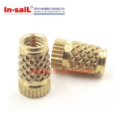 China Supplier Brass Knurled Threaded Round Nuts Manufacturer for Plastics