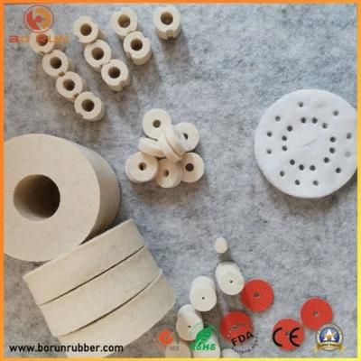 Custom Industrial Sealing Gasket Shaped Felt Wool Felt Wool Oil Absorption Felt Pad Gasket