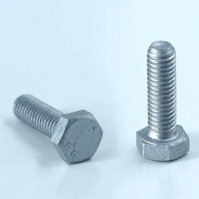 DIN933 DIN931 Hot DIP Galvanized 8.8 Heavy Hex Bolt and Hex Nut for Electric Equipment