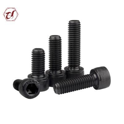 Common Bolt DIN912 Cap Screws Hexagon Socket Head Allen Bolt White Zinc Plated Screw Black Screw