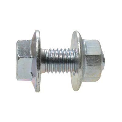 Factory Custom Low Tensile Class 4.6 Zinc Plating Hex Flange Bolts and Nuts M8 M10 M12 M16