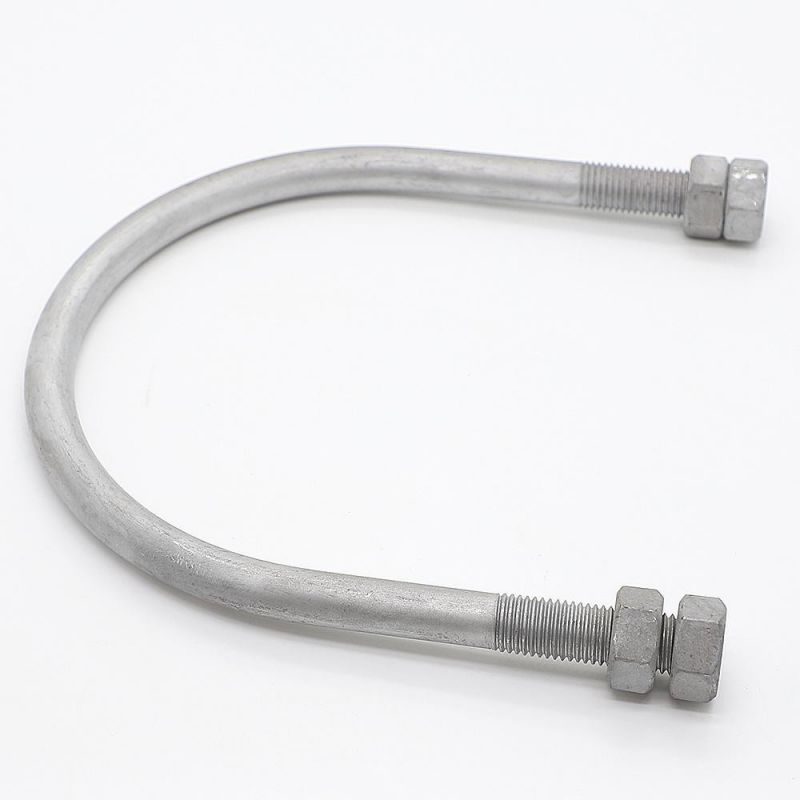 Fasteren Hardware Universal Stainless Steel Saddle Single Pipe Clamps U-Bolt
