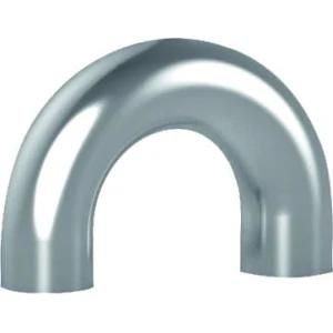 Sanitary Stainless Steel Pipe Fitting 180 Degree Elbow