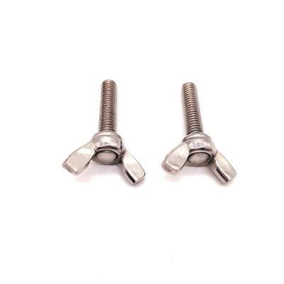 DIN316 Stainless Steel 304 316 High Quality A2-70 A4-80 Wing Butterfly Bolt