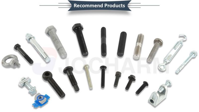 DIN6334 High Strength Steel Black Hex Long Nut for Motorcycle Parts Accessories