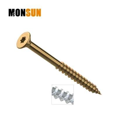 Serrated Thread Star Csk Head Zyp Drivechipboard Screw