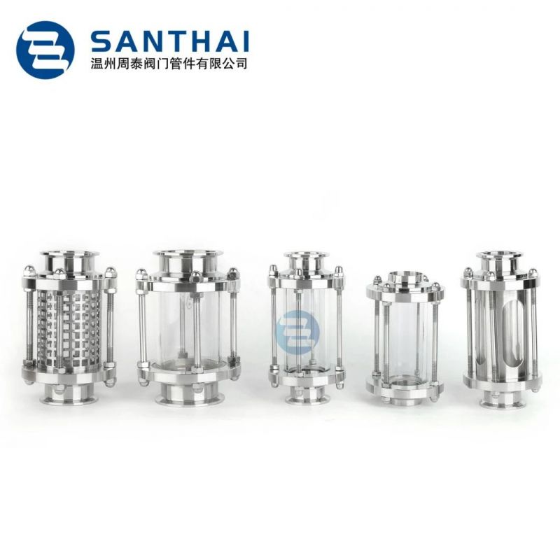 Sanitary Union Type Luminaire Sight Glass