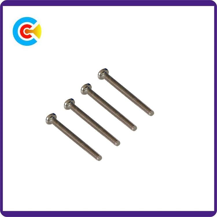 GB/DIN/JIS/ANSI Carbon-Steel/Stainless-Steel 4.8/8.8/10.9 Galvanized Cross Shaft Screws for Building