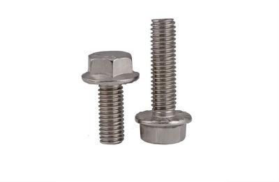 Titanium and Titanium Alloy Fastener Hexagon Flange Screw