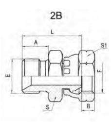 Chinese Suppliers Bsp Male 60° Seat or Female Swivel 60° Cone Carbon Steel Hydraulic Hose Adaptors