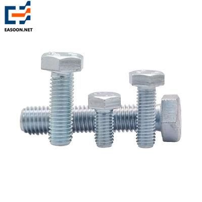 ISO4016 Burr-Free Hex Head Bolt with Galvanized Finished