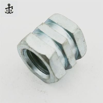 Chinese Manufacturer High Quality Nonstandard Steel Galvanized Hexagon Castle Nuts Made in China