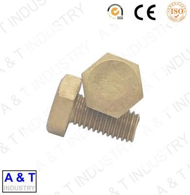 M6, M8, M10 1/4-20 Brass Hex Cap Bolts