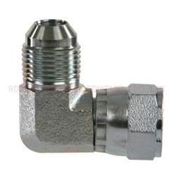 6500 Jic 37 Degree Male to Female Pipe Swivel 90 Elbow Hydraulic Fitting