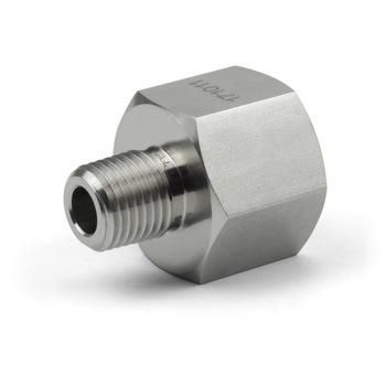 Swagelok Type Stainless Steel Pipe Fittings NPT Bsp ISO Adapter Fitting