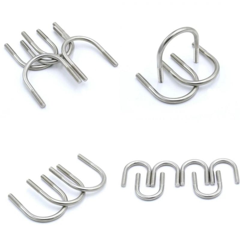 Custom Made Size Stainless Steel304 A2-70 U Bolt