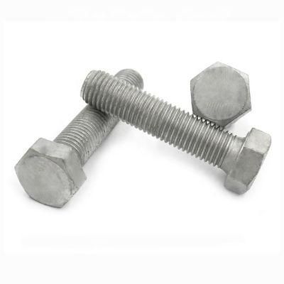 DIN933 Carbon Steel Zinc Plated Different Color Hex Head Bolt