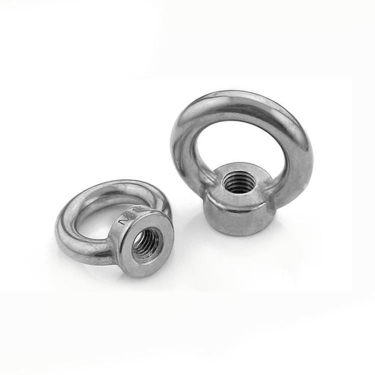 Stainless Steel Lifting Eye Nuts DIN582 Carbon Steel Forged Galvanized Ring Nut Anchor Lifting Eye Nuts Bolt and Nut