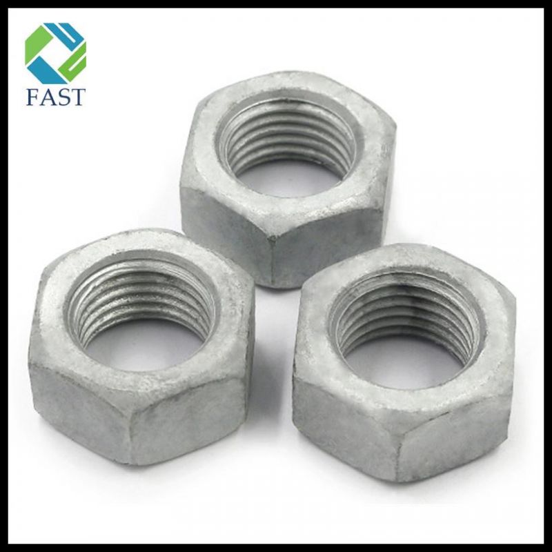 DIN934 HDG Hot DIP Galvanized Heavy Hex Nut
