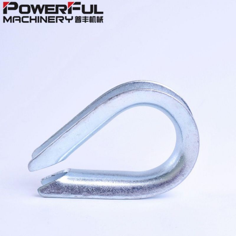 Hot DIP Galvanized DIN6899b Wire Rope Thimble