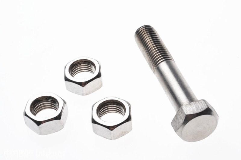 Hex Bolt Stainless Steel Bolt Hardened Nut Bolt DIN933