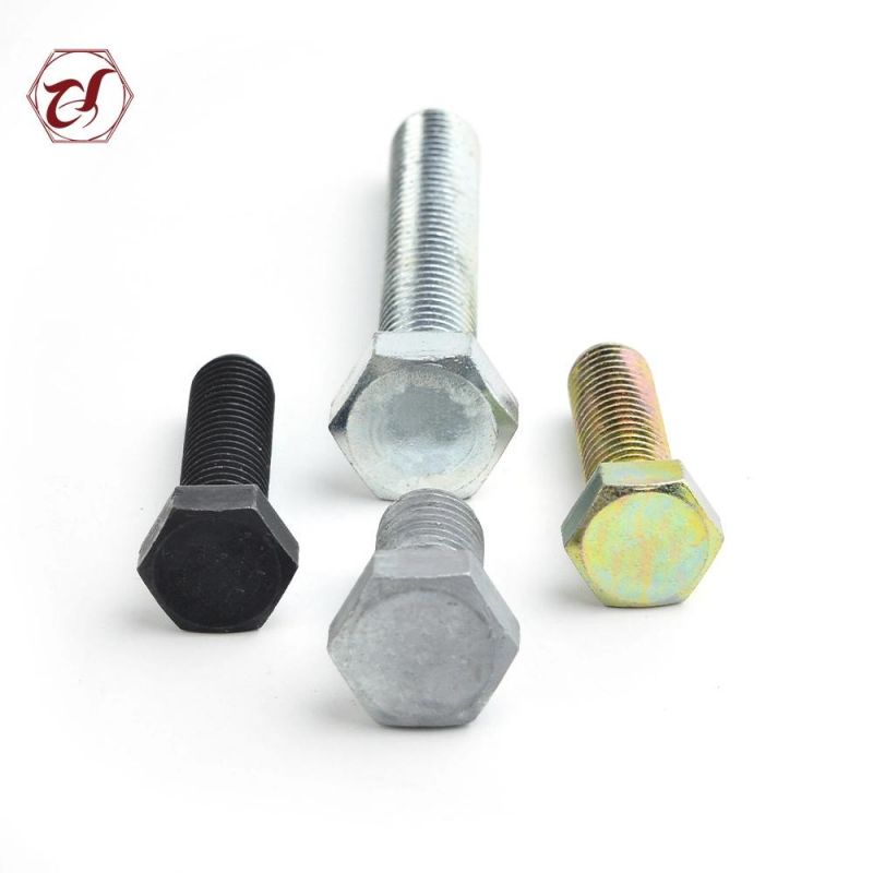 Steel Half Thread Hex Bolts /DIN931 Hex Bolt/HDG Bolt/Black Bolt