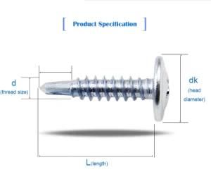 Truss Head Phillips Galvanized Self Drilling Screwshot Sale Products