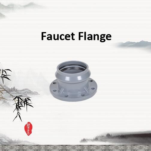 Pn10 UPVC Spigot Flange with 63-4010mm of Pipe Fitting