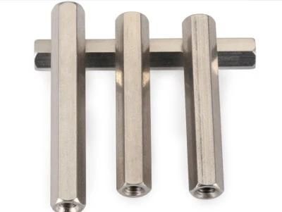 M3m4 Two-Way Stainless Steel Spacer Hexagon Stud Extension Hexagon Nut