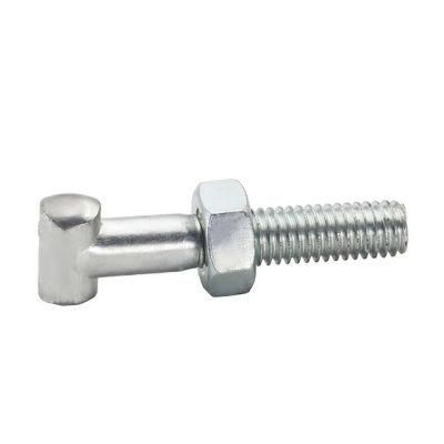 China Wholesale Fcatory Supply T Bolt with Nut Screw