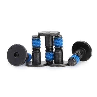 Ultra Low Head Partial Thread Socket Allen Screws with Nylon Patch
