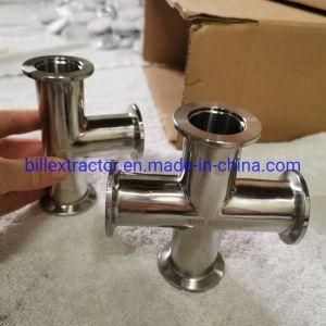 Stainless Steel Kf50 Vacuum Cross