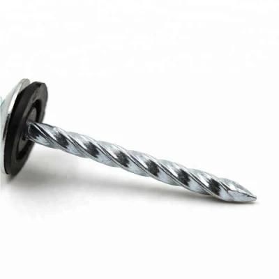 Roofing Screw Nails with Iron and Rubber Washer Assembled