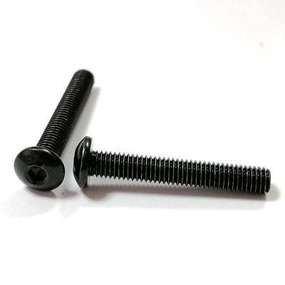 M8-1.25 X 35mm 55mm 75mm Black Zinc Hex Socket Button Head Screw