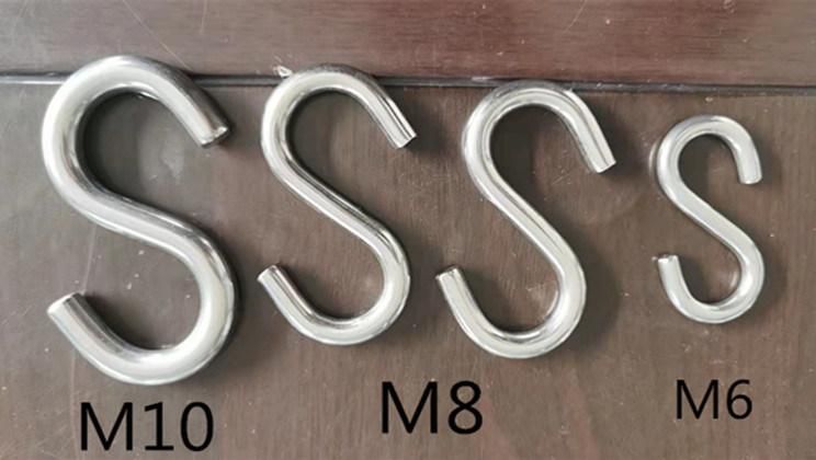 Factory Price Heavy Duty S Hook Stainless Steel S Shaped Hook