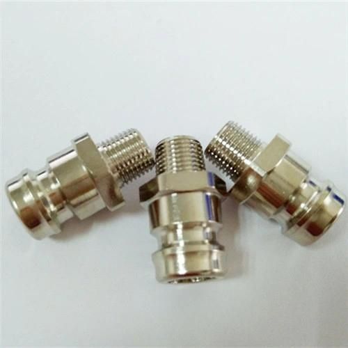 Brass Coupling Hasco Hose Nipple Fittings with Open Flow