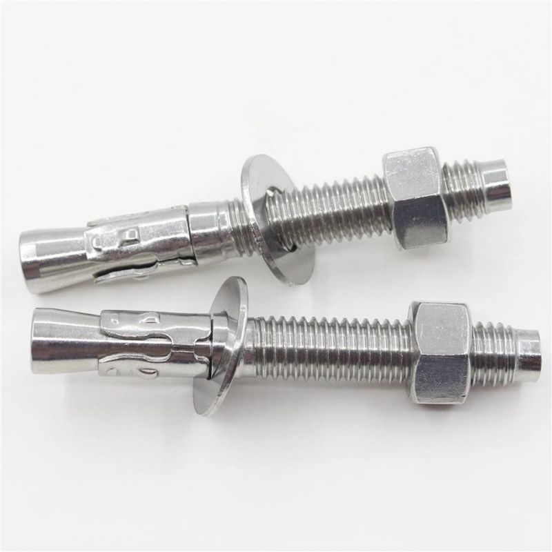 Stainless Steel DIN529 Wedge Anchor M6 M10 M12 M20 Concrete Anchor Bolts