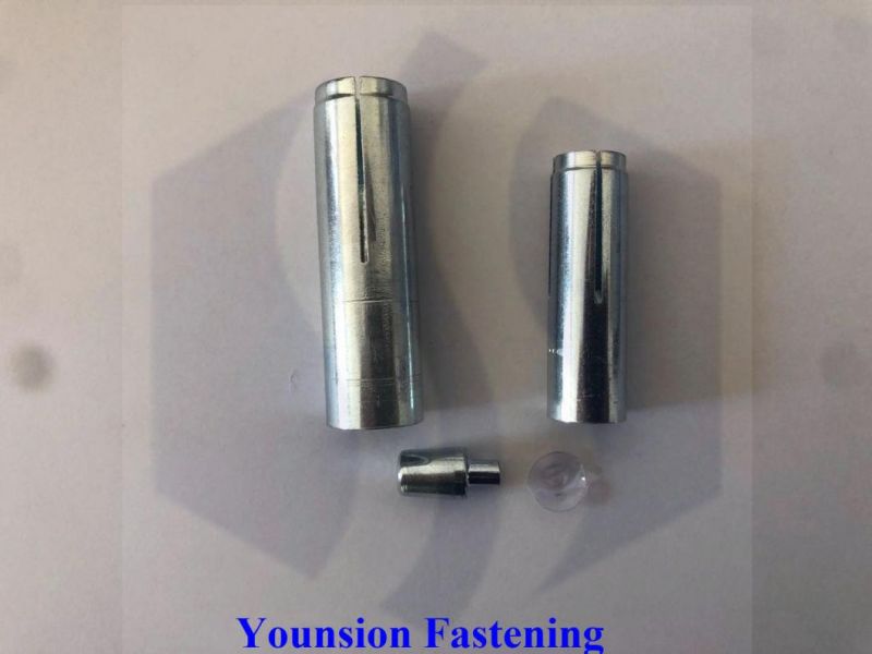 No Knurling Drop in Anchor with Paper Plug in Ml08al Material