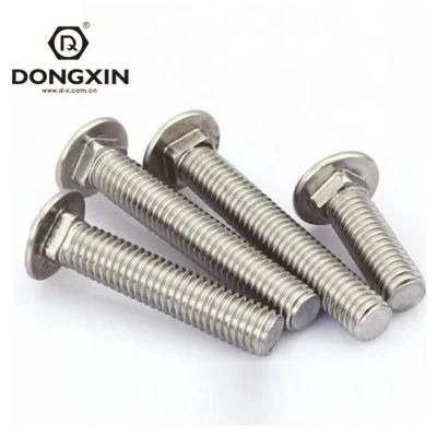 Wholesale M2-M20 SS304 SS316 A2-70 Cup Square Neck Bolts with Short Neck
