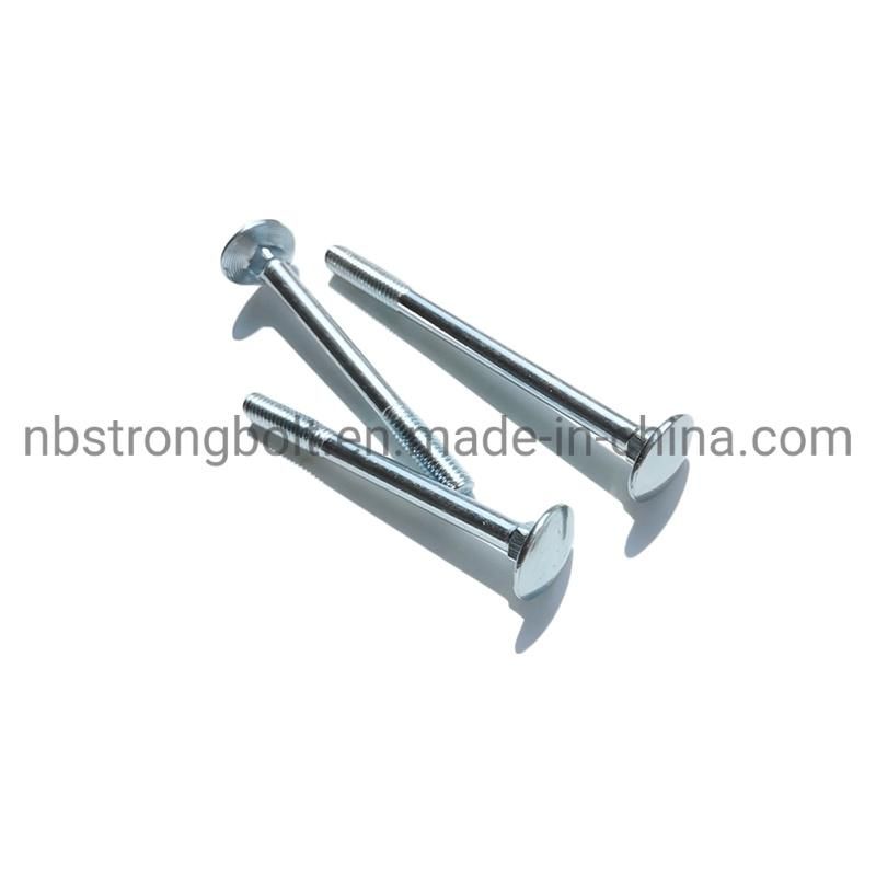 Mushroom Head Square Neck Bolt with Zinc