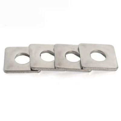 Square Washer Stainless Steel DIN436 A2-70 Square Washer for Wood SS304 Square Washer Factory Direct Washer Hot Selling SS316 Square Washer