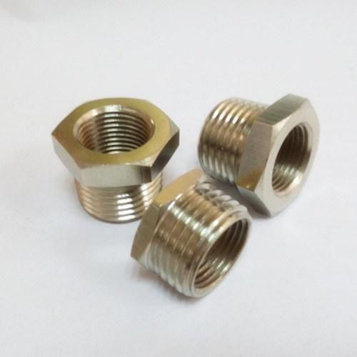 Brass Reducer Outer and Inner Bushing with Plated