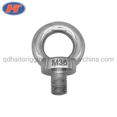 Stainless Steel /Galvanized Steel DIN580 Lifting Eye Bolt with Metric Thread