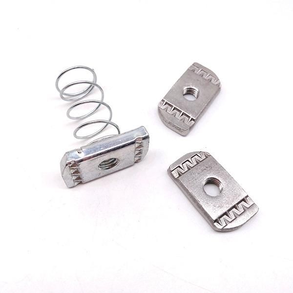 China Supplier Custom 304 Stainless Steel Spring Nut