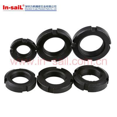 Inner-Threaded Track Spacer with Outer Slot