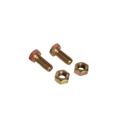 DIN934 Hex Nut Class 8 with Yellow Zinc Plated