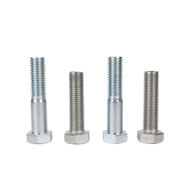 Fine Thread Hex Tap Bolt Stainless Steel Ss201 Full Thread Hex Bolt
