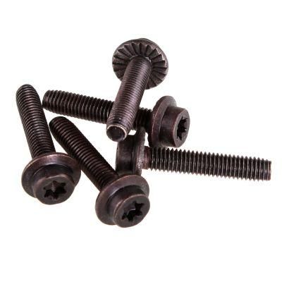 Carbon Steel Black Oxide M5 M6 Hexagon Socket Countersunk Head Screws