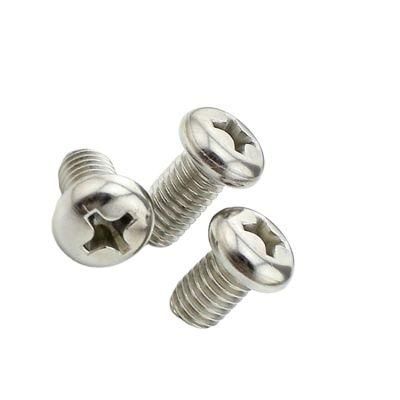 Grade 4.8 Phil Pan Head Machine Screw Zinc Plated